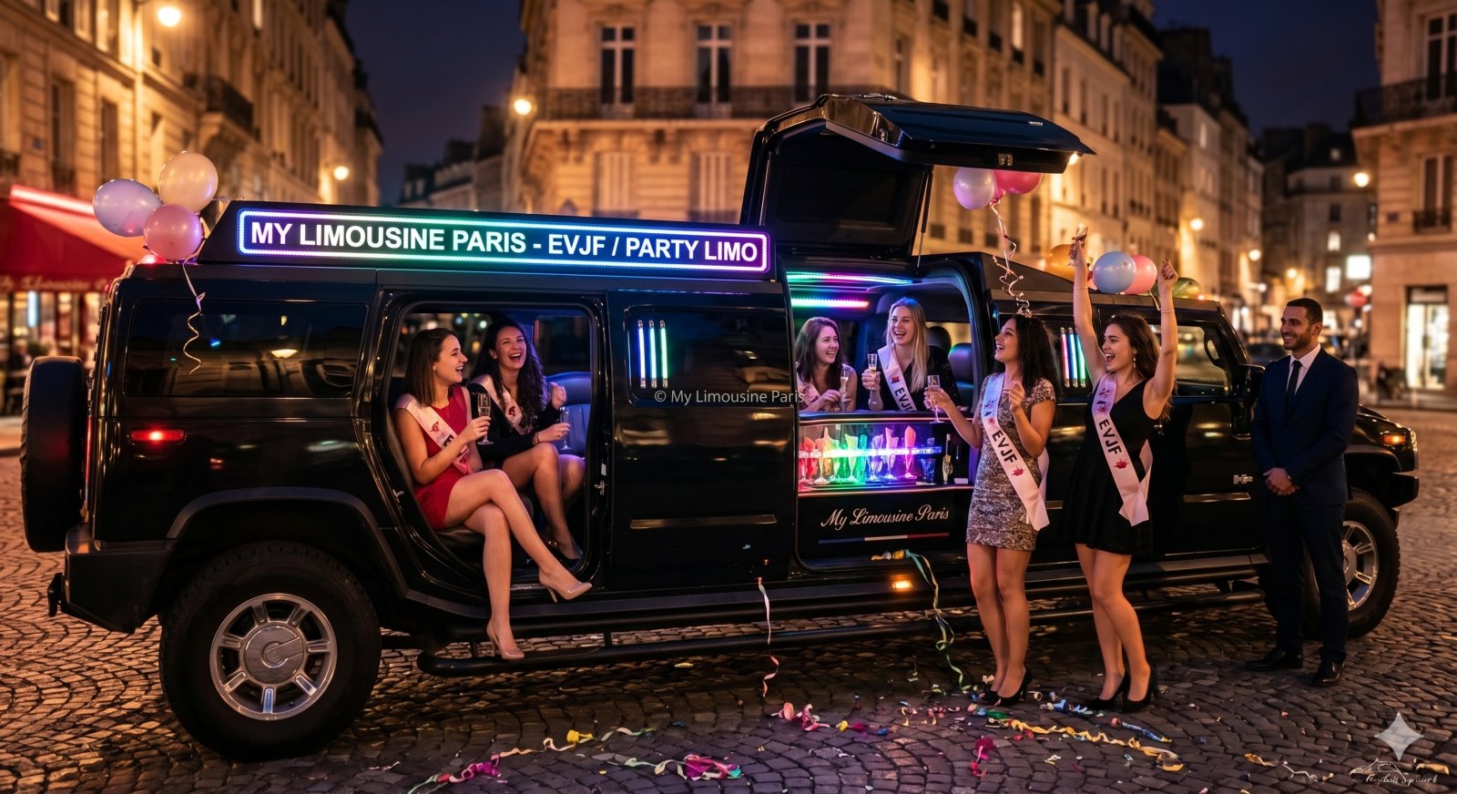 Bachelor Party Limousine Paris | My Limousine Paris