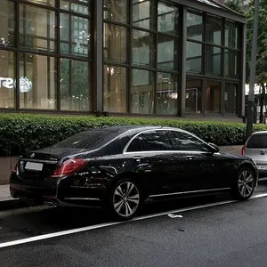 Mercedes Classe S luxe vue arriere transfert aeroport