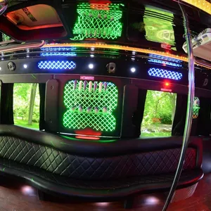 Party Bus interieur eclairage LED soiree club